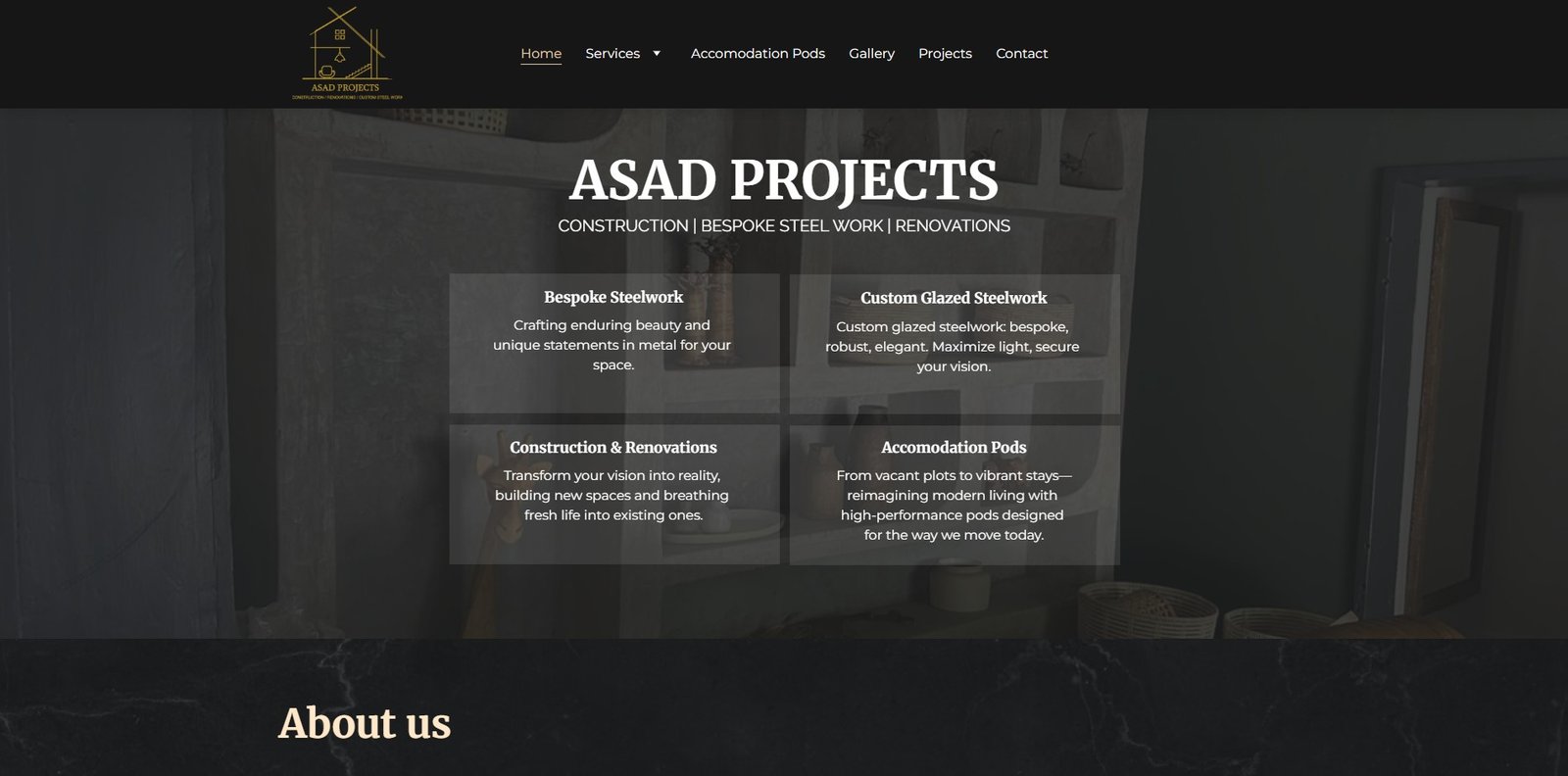 ASAD Projects website